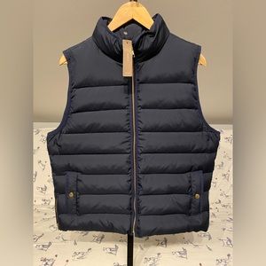 J Crew Women’s Puffer Vest XL NWT Down Feather filled